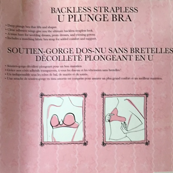 Fashion forms U plunge bra backless/strapless - Picture 5 of 6